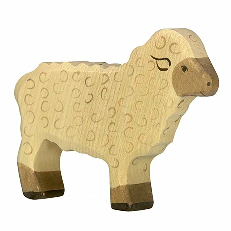 Outlet ⭐ Holztiger Sheep Standing White ???? 3 Outlet ⭐ Holztiger Sheep Standing White ????