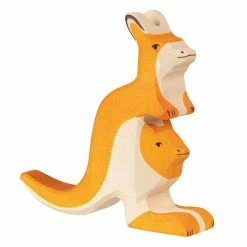 Discount ???? Holztiger Kangaroo With Young ????
