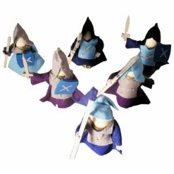 Top 10 ???? Magic Wood Knights Set Of 6 Blue ????