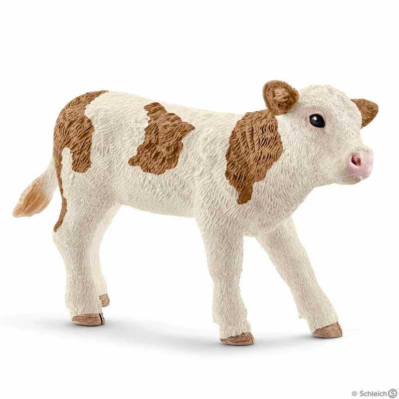 Outlet ❤️ Schleich Simmental Calf ⭐ 3 Outlet ❤️ Schleich Simmental Calf ⭐