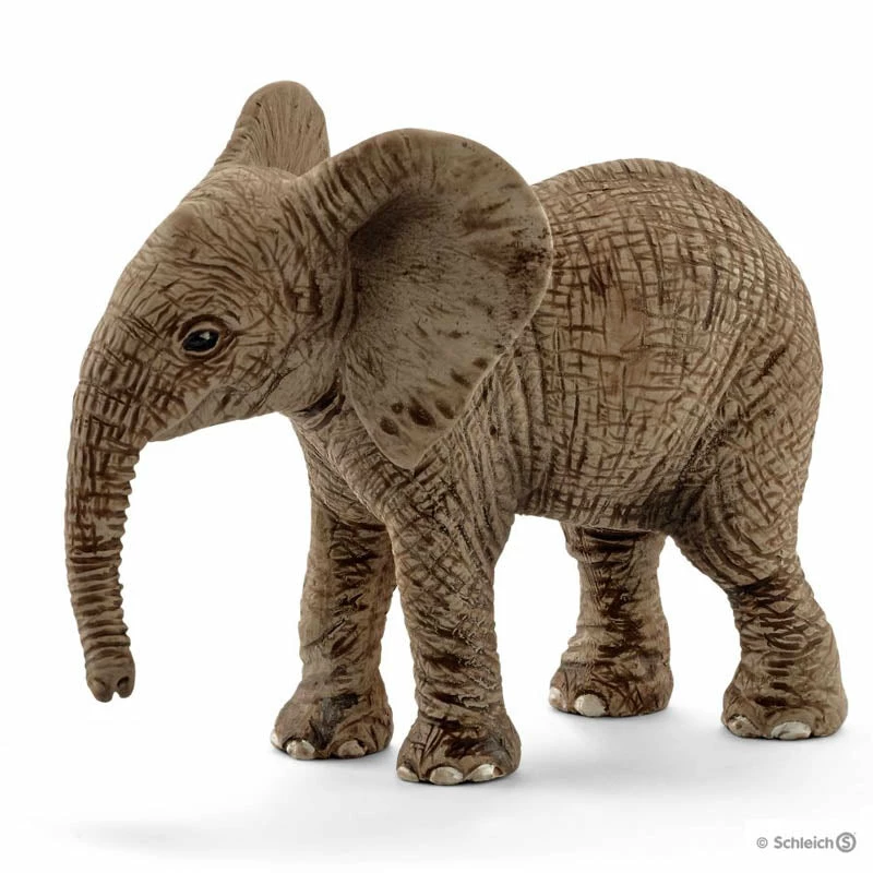 Hot Sale ???? Schleich African Elephant Calf ???? 3 Hot Sale ???? Schleich African Elephant Calf ????