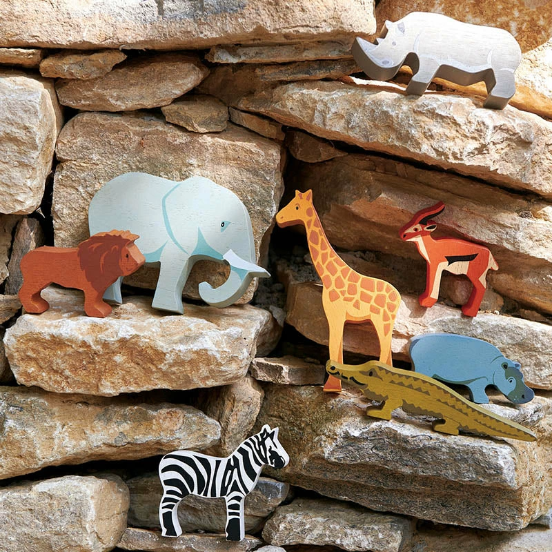 Hot Sale ???? Tender Leaf Toys Rhinoceros ???? 4 Hot Sale ???? Tender Leaf Toys Rhinoceros ???? - Image 2