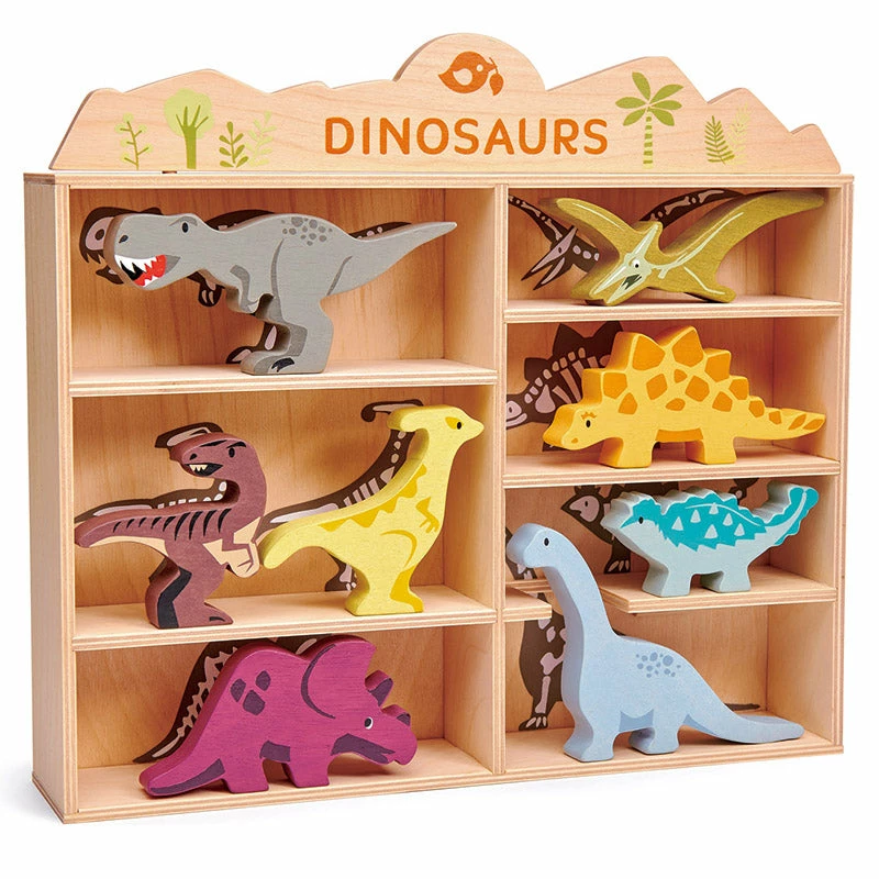 Coupon ⭐ Tender Leaf Toys Wooden Dinosaurs With Display ???? 3 Coupon ⭐ Tender Leaf Toys Wooden Dinosaurs With Display ????