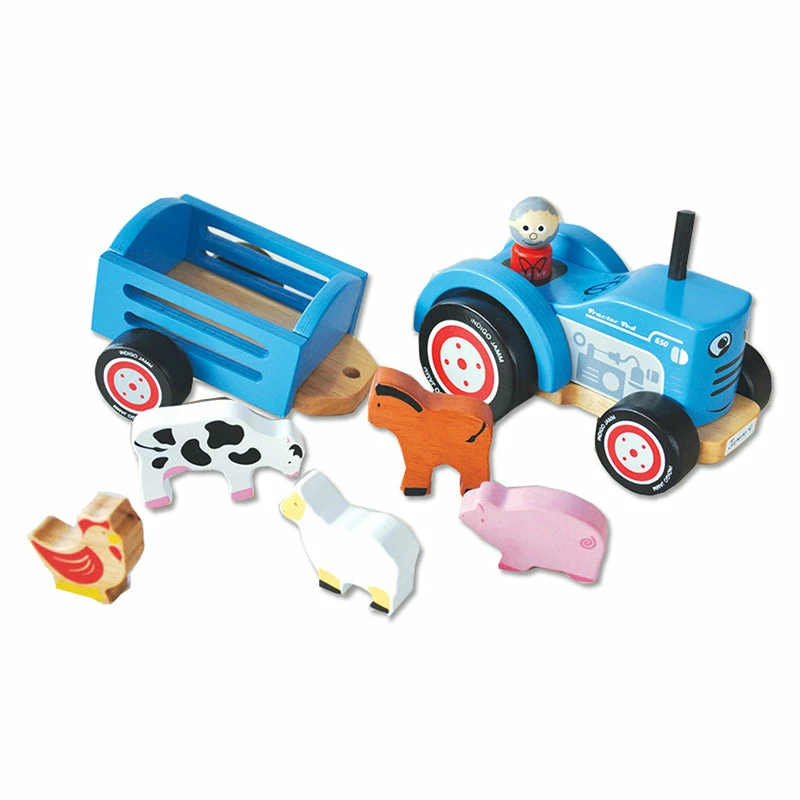 Buy ✔️ Indigo Jamm Tractor Tim With Wooden Animals ???? 3 Buy ✔️ Indigo Jamm Tractor Tim With Wooden Animals ????