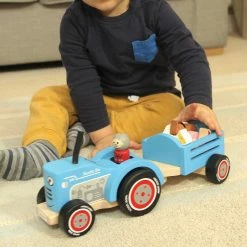 Buy ✔️ Indigo Jamm Tractor Tim With Wooden Animals ???? 9 Buy ✔️ Indigo Jamm Tractor Tim With Wooden Animals ???? -Ostheimer shop Tractor Tim 4 800x800 crop center